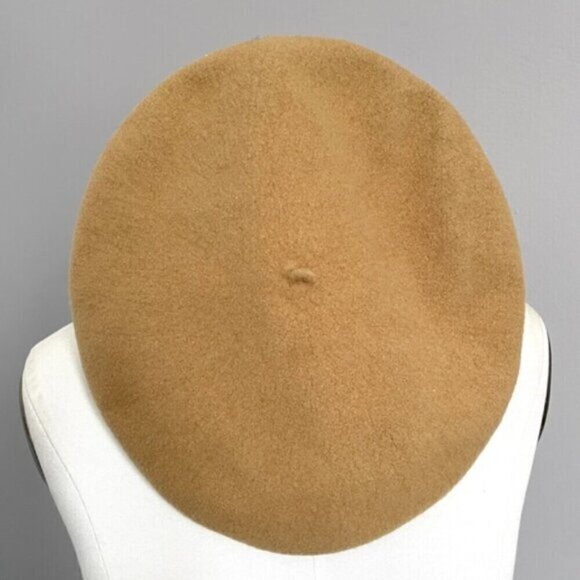 Vintage Camel Wool French Beret - M/L - Picture 1 of 7